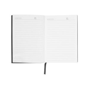 Pisalni set Oxford, vsebuje notesnik A5 in Wellington kemični svinčnik, v darilnem pakiranju, črn.