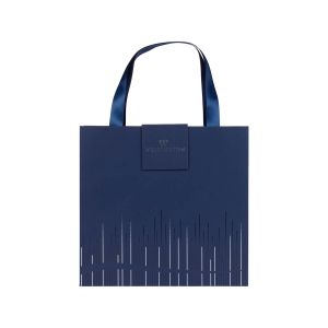 Pisalni set Oxford, vsebuje notesnik A5 in Wellington kemični svinčnik, v darilnem pakiranju, moder.