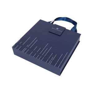 Pisalni set Oxford, vsebuje notesnik A5 in Wellington kemični svinčnik, v darilnem pakiranju, moder.