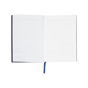 Pisalni set Oxford, vsebuje notesnik A5 in Wellington kemični svinčnik, v darilnem pakiranju, moder.