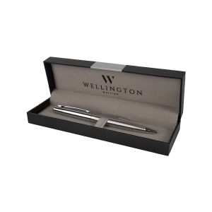 Kemični svinčnik Wellington, srebrn.