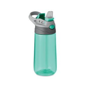 Flaška SHIKU zelena, iz Tritana z zložljivim silikonskim ustnikom na pokrovčku, brez BPA, 450 ml