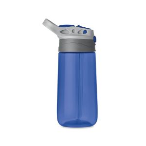 Flaška SHIKU modra, iz Tritana z zložljivim silikonskim ustnikom na pokrovčku, brez BPA, 450 ml