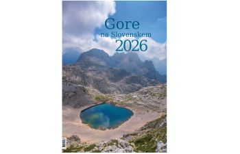 Stenski koledar Gore na slovenskem 2026, 33 x 54 cm