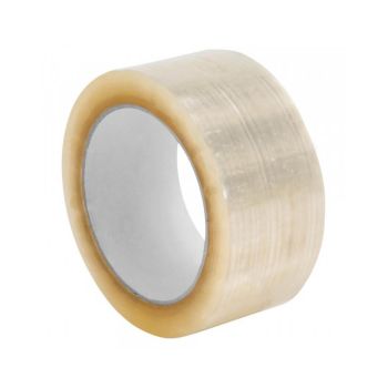 Embalažni lepilni trak 48 cm x 66M, prozoren, na PP osnovi, solvent