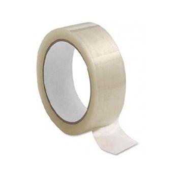 Embalažni lepilni trak 25 cm x 66M, prozoren, na PP osnovi, solvent