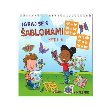 Igraj se s šablonami - metulji