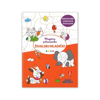 Magična pobarvanka, živalski mladički