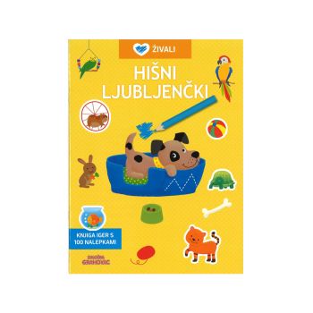 Hišni ljubljenčki, Knjiga iger s 100 nalepkami