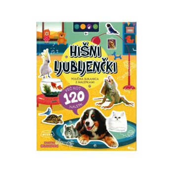 Poučna slikanica z nalepkami, Hišni ljubljenčki