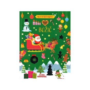 Moje svetleče nalepke-Božič