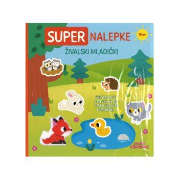 Super nalepke-Živalski mladički