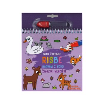 Moje čarobne risbe-Živalski mladički