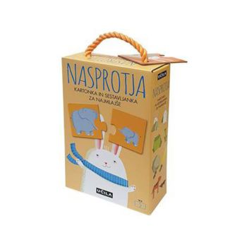 Nasprotja - kartonka in sestavljenka