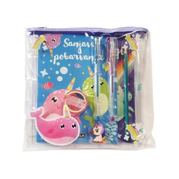 SAMOROGI - KNJIGA, POBARVANKA IN SVINČN.