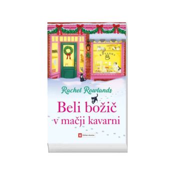 Beli božič v mačji kavarni-žk