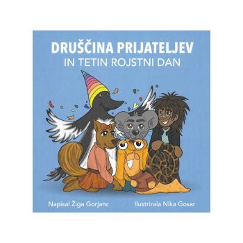 Druščina prijateljev in tetin rojstni dan