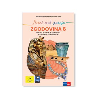 PISANI SVET ZNANJA  ZGODOVINA 6, DZ za zgodovino v 6. razredu