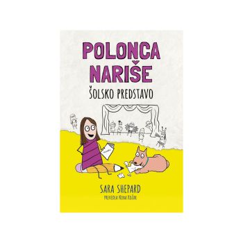 Polonca nariše šolsko predstavo
