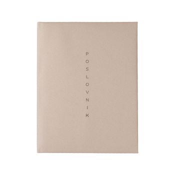 Poslovnik, SPARKLE, 20 x 26,9 cm, črte, 192 strani, 80g beli papir, roza, 2027