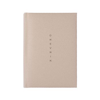 Dnevnik, SPARKLE, 14,6 x 24,3 cm, črte, 192 strani, 80g beli papir, roza, 2027