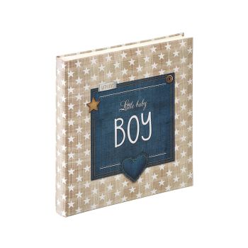 Otroški album za fantke, 28 x 30,5 cm, rjav