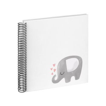 Otroški album, slon srček, 25 x 25 cm