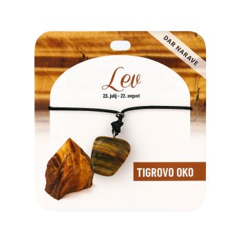 Obesek Zodiak, tigrovo oko