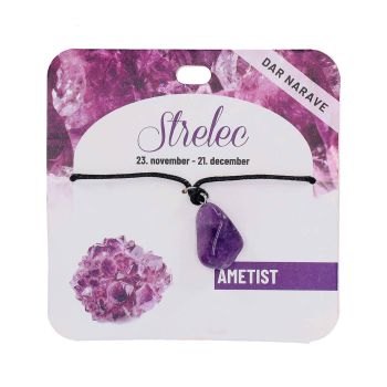 Obesek Zodiak, ametist