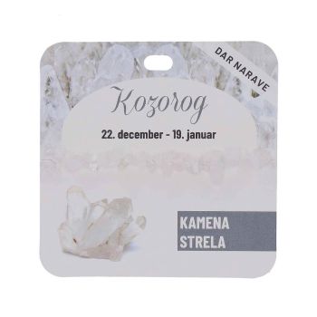 Zapestnica Zodiak, kamena strela