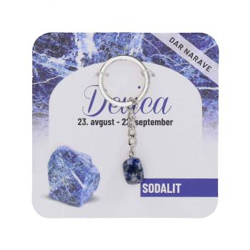 Obesek za ključe Zodiak, sodalit