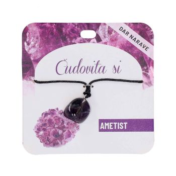 Obesek Želja, ametist