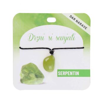 Obesek Želja, serpentin