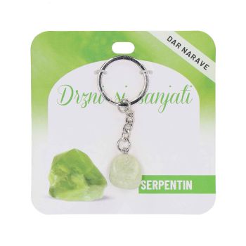 Obesek za ključe Želja, serpentin