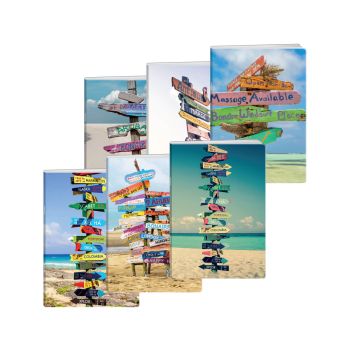 Zvezek A4 52 listni karo 5mm Directions, New Design