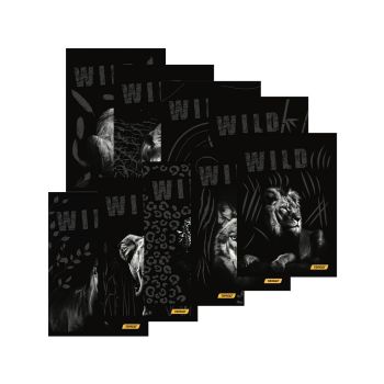 Zvezek A4 80 listni črtan Animal Wild, Target