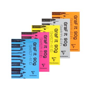 Skicirni blok, A4, 80-listni, GraF it 90g