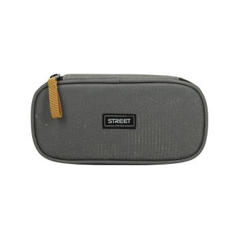 Prazna peresnica, ovalna, 1 zadrga, Compact, Clay