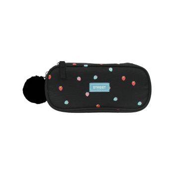 Prazna peresnica, ovalna, 1 zadrga, Compact, Light Berry