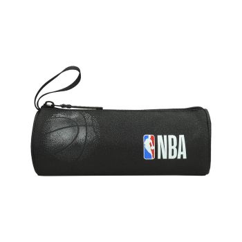 Prazna peresnica, okrogla, črna, 1 zadrga, NBA, črna