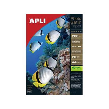 PAPIR APLI FOTO FOTOSATIN, 200gramski /20 listov
