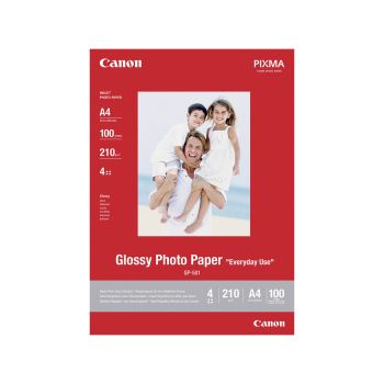 Inkjet foto Canon papir A4 GP-501 sijaj 210g, 100 listov v zavitku