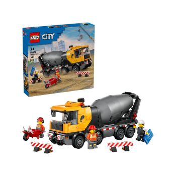 LEGO  City 60478 Tovornjak z mešalnikom betona
