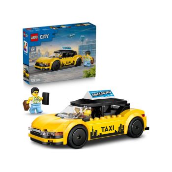 LEGO  City 60487 Rumeni taksi