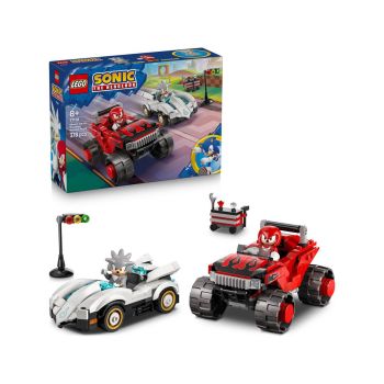 LEGO  Sonic 77118 Silver s Car vs Knuckles  Monster Truck