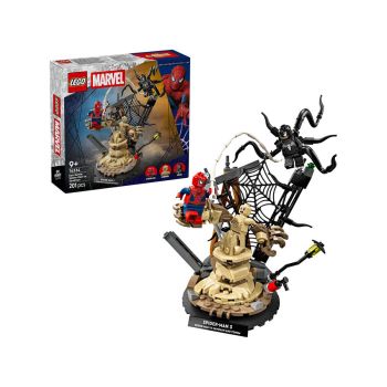LEGO  Super Heroes 76334 Epska bitka  Spider-Man proti Sandmanu