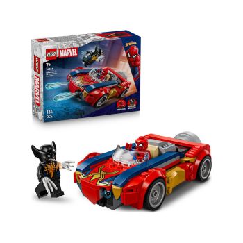 LEGO  Super Heroes 76336 Spider-Man v avtomobilu proti venomiziranemu Wolverinu