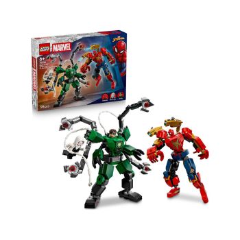 LEGO  Super Heroes 76338 Spopad v robotskih oklepih  Spider-Man proti Doc Ocku