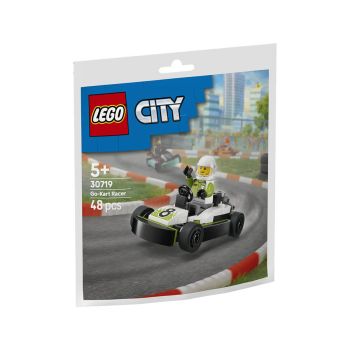 LEGO  Lego City mini vrečka 30719 Tekmovalec v gokartu