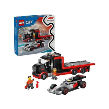 LEGO City 60493 Razstavni tovornjak F1  z dirkalnikom Audi F1